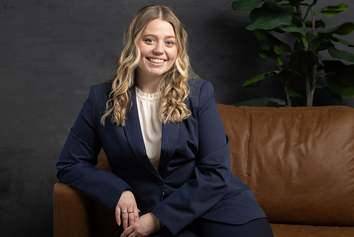 Headshot of Madison Holbein Esq.